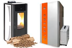 Termostufe a legna e pellet: Stufe E Caldaie A Pellet