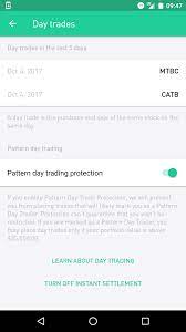 Because the digital asset market never closes, you can trade at any day or time of the week with minimum capital and transactions fee. Why Won T These Day Trades Disappear From My Account When It S Been Over 5 Trading Days Robinhood