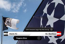 Thessaloniki, greece, 17th may, 2014. Paok Fc On Twitter Pregame Paok Sl Benfica Pregame Show Live Https T Co Ugk3urvzvs Paokslb Ucl