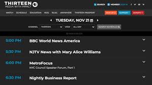 Today this week next week include descriptions. Schedule Thirteen New York Public Media