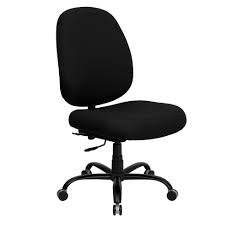 Weight capacity and comes with adjustable footrest and seat depth. Hercules Series 400 Lb Capacity Big Tall Executive Swivel Office Chair Black Flash Furniture Target