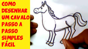 Como Desenhar Um Cavalo Youtube Apague o triângulo representando a cabeça. como desenhar um cavalo