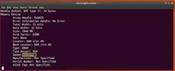How To Check Your Ram On Ubuntu