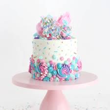 This rainbow unicorn cake is ready for birthday fun! Unicorn Party Cake Tutorial Sugar Sparrow