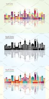 Saudi Arabia Skyline National Day Saudi Saudi Arabia Ksa Saudi Arabia