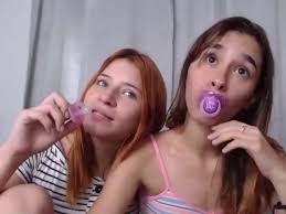 2 Girls Suck Pacifiers - ThisVid.com