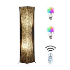Chiphy 52 Contemporary Floor Lamp Rgb Remote Control Soft Lightingmodern Creative Dimmable Standing Lights With 2 Smart Floor Lamp Modern Standing Lamps Lamp