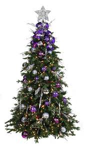 Purple christmas tree decorations white christmas trees beautiful christmas trees noel christmas silver christmas christmas cactus xmas wreath is decorated with purple and silver ornaments, purple poinsettias, graceful silver reindeer and a double bow. Purple Twinkle Decorated Christmas Tree D Silva Creations
