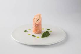 Recette De I Chef Pro Ballotine De Saumon Et Saumon Fume Puree De Cresson Recette Ballotine Saumon Saumon Fume