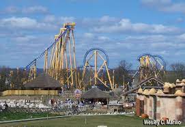 Kumali Flamingo Land Theme Park Zoo Uk Amusement Park Rides Roller Coaster Ride Roller Coaster