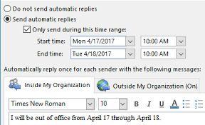 I'll give you a few good reasons why: Setting An Out Of Office Notification In O365 Harvard Law School