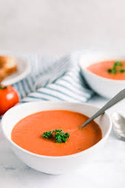Easy Tomato Soup Espresso My Kitchen Recipe In 2020 Tomato Soup Easy Spicy Recipes Spicy