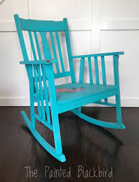Wooden Rocking Chair Shabby Chic French Country Roses Turquoise Distressed Farmhouse Vintage Wooden Rocking Chairs Rocking Chair Painted Wooden Chairs