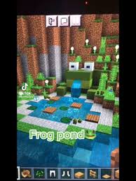 But all the best minecraft building design ideas ultimately come down to either putting the cubic aesthetic to interesting use or transcending it entirely. Frog Pond In 2021 Minecraft Crafts Minecraft Projects Minecraft Decorations