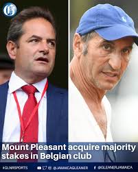 In a groundbreaking move, Peter Gould, owner of Mount Pleasant Football  Academy, and Charlie Methven, the club's managing director, have announced  their acquisition of majority stake in RAEC Mons, a Belgian third-tier