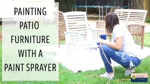$25.00 coupon applied at checkout save $25.00 with coupon. How To Paint Patio Furniture With A Paint Sprayer Youtube
