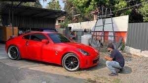 Used 2006 nissan 350z touring with soft top, tire pressure warning, audio and cruise controls on steering wheel, heated seats, auto climate control. Restored Nissan 350z In Kerala Youtube