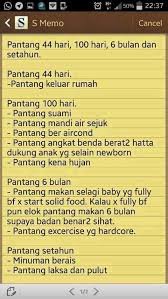 Berpantang Confinement Food Health Islamic Quotes Quran