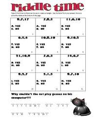 Triangle Inequality Riddle Time 1 Triangle Inequality Math Examples Math Manipulatives