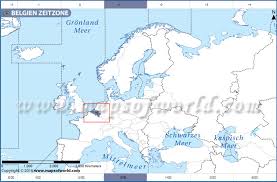 Belgien ist eine stadt in westeuropa. Belgien Zeitzonen Karte Aktuelle Ortszeit In Belgien