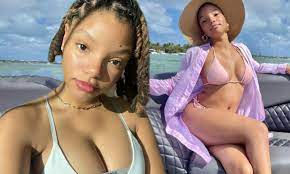 Halle Bailey shuts down breast implant rumors: 'God gave me these' 
