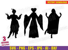.sister svg, sanderson shirt svg, hocus pocus shirt svg, witch shirt svg, fall shirt svg, witch svg, disney halloween svg, disney svg, svg hubs, svg files for cricut, svg files, instant download svg, digital download, cricut files, trending svg, silhouette files, svg shirt design, svg. Halloween Sanderson Sisters Silhouettes Svg Dxf Png Hocus Pocus Cut