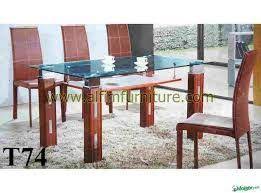 Image Result For Dining Table Designs In Wood And Glass 6 Seater Dining Table Design Table Design Wooden Dining Tables