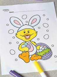 Hand them out on their own or pair them with coloring supplies for a colorfully creative candy alternative, perfect. Free Printable Easter Coloring Pages Fun365