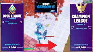 Fortnite updates all fortnite battle royale patch notes and more. How To Get To Champion League Season 5 Meta Play Style And More Youtube