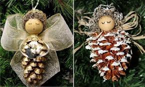 Zapfen Engel Basteln Schleife Flugel Weihnachten Basteln Weihnachten Engel Basteln Weihnachtsengel Basteln