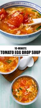 10 Minute Tomato Egg Drop Soup Marion S Kitchen Recipe Egg Drop Soup Asian Soup Recipes Stuffed Peppers