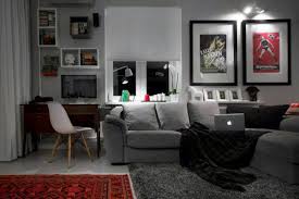 Maybe you would like to learn more about one of these? 100 Bachelor Pad Living Room Ideas For Men Masculine Designs Bachelor Pad Living Room Masculine Living Rooms Male Living Space