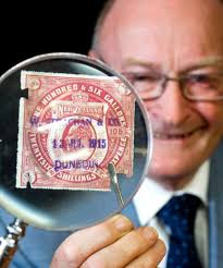 Stamps and coins go under hammer