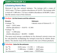 Since the combined masses of protons and neutrons account for almost all the mass of the given atom, the atomic mass of the single atom can be calculated by adding the total number of protons and the total number of neutrons of that particular isotope. Atomic Mass Slide Set