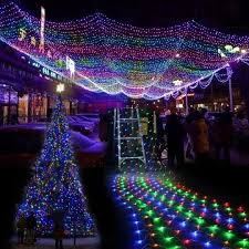 The twinkle lights can show the kids practical examples of discovery and right action, as they find themselves constantly windblown into new and unknown environments. Colorful 300 Led Net Mesh Decorative Fairy Lights Twinkle Lighting Christmas We Decorating With Christmas Lights Christmas Light Installation Outdoor Christmas