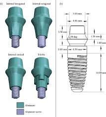 A Four Different Features Of The Abutment Connection Internal Download Scientific Diagram