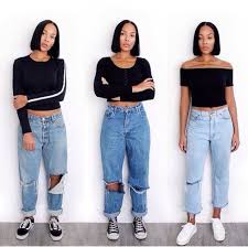 Meet our new arrivals for 2021. Black Women Tomboy 90s Fashion