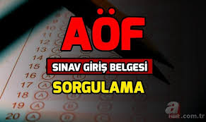 Aöf sınav giriş belgesi yayınlandı mı? Aof Sinav Yerleri Aciklandi Aof Sinav Giris Belgesi Sorgulama Nasil Yapilir Aof Final Sinavi Ne Zaman