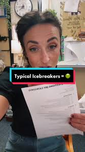 High School Ice Breaker Ideas Substitute
