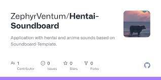 GitHub - ZephyrVentum/Hentai-Soundboard: Application with hentai and anime  sounds based on Soundboard-Template.
