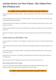mariam olivera xxx Porn Videos - Sex Videos Porn Site XVideos.com