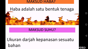 8.1 suhu dan haba (12:37) bab 09: Haba Sains Tahun 5 Youtube