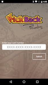 Stay on top of your kickback points with the kickback points app! Kickback Points Apprecs