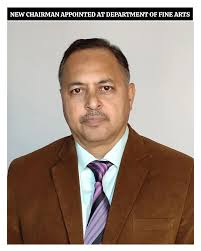 Dr. Abid Hadi Appointed as Chairman of Department of Fine Arts at AMU