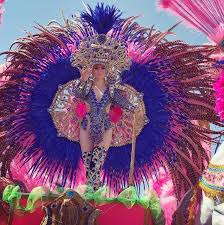 La Duena Reina Y Emperatriz Del Parque Porras S M Marianelis Vargas Gonzalez En El Tradicional Culeco De Trajes Para Carnaval Disfraces Carnaval Carnaval