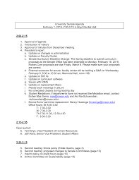 University Senate Agenda February 1, 2019, 2:00-3:15 in Boyd Recital Hall  2:00-2:15 1. Approval of agenda 2. Introduction of vis