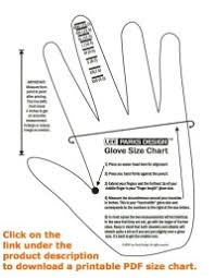 surgical glove size chart size chart