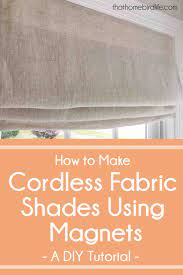 Diy Cordless Fabric Shades One Room Challenge Week Five Diy Window Shades Diy Roman Shades Roman Shade Tutorial