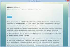Free software download for windows that helps you rewrite and paraphrase articles to avoid plagiarism. Article Generator Software Article Creator Essay Generation Software Dr Essay