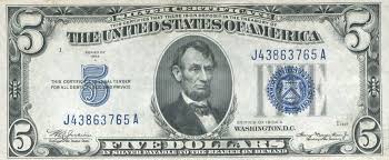 1934 Five Dollar Silver Certificate Learn The Value